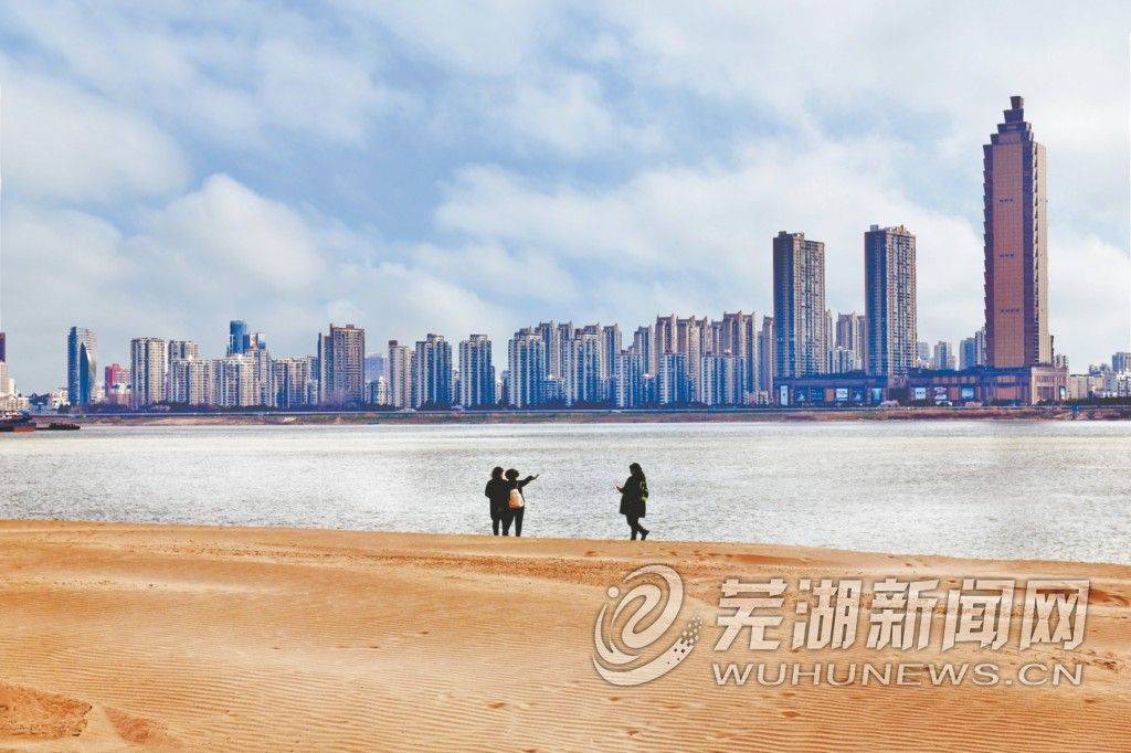 芜湖二坝网红沙滩图片图片